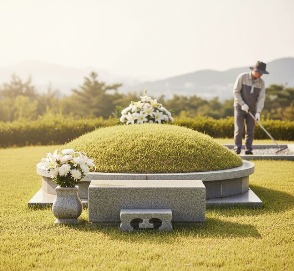 묘비석 작업 사례 1